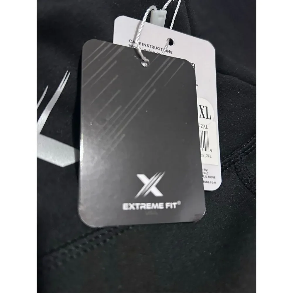 Extreme Fit Black Training Athletic Shorts Women’s Size 2XL Pockets